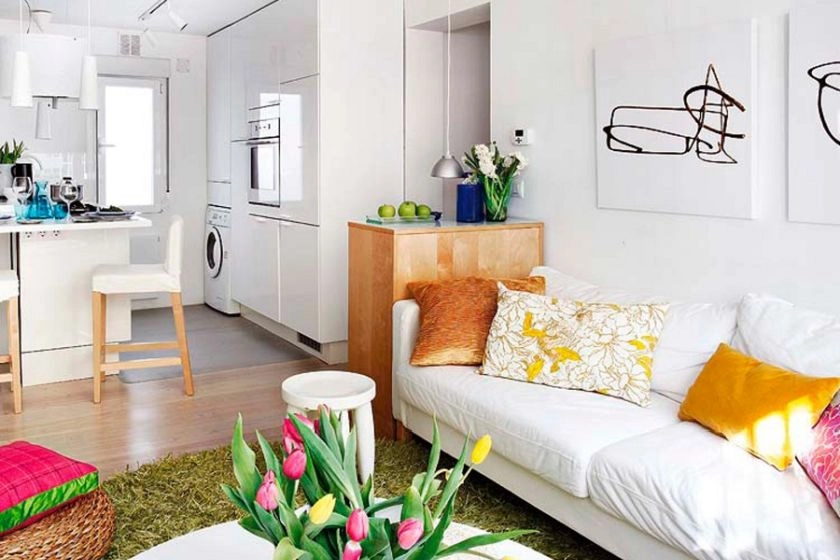 Как сделать студию просторной?